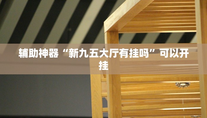 辅助神器“新九五大厅有挂吗”可以开挂