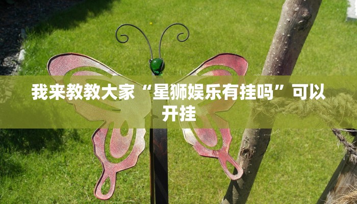 我来教教大家“星狮娱乐有挂吗”可以开挂