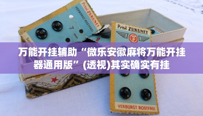 万能开挂辅助“微乐安徽麻将万能开挂器通用版”(透视)其实确实有挂