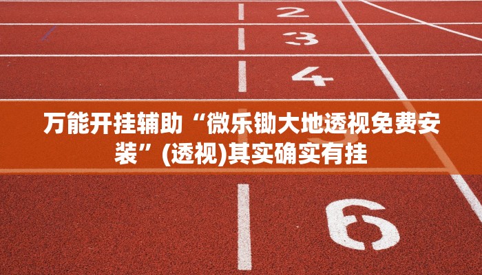 万能开挂辅助“微乐锄大地透视免费安装”(透视)其实确实有挂 万能开挂辅助“微乐锄大地透视免费安装”(透视)其实确实有挂