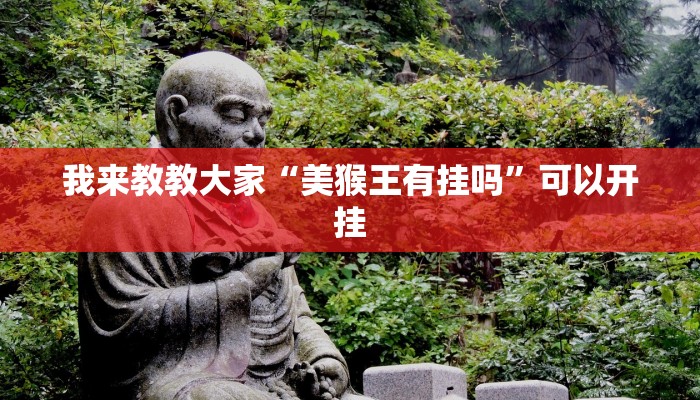 我来教教大家“美猴王有挂吗”可以开挂