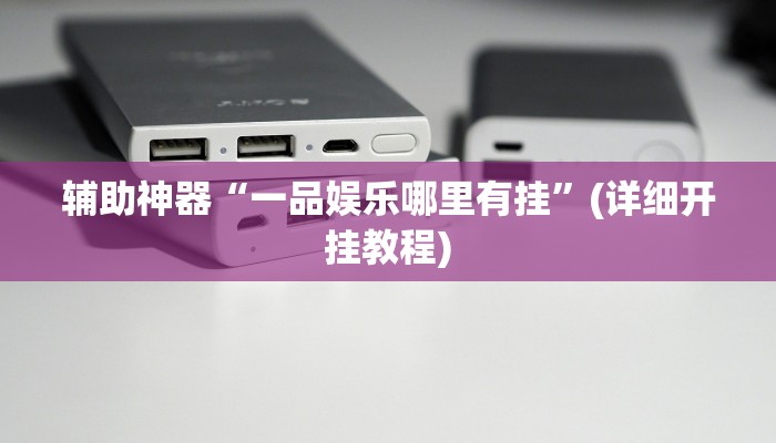 辅助神器“一品娱乐哪里有挂”(详细开挂教程)